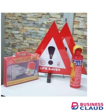 Premium Premium car emergency kit; life saver Triangle, + fire extinguisher set💫💫 in Kenya-premium-incense-scent