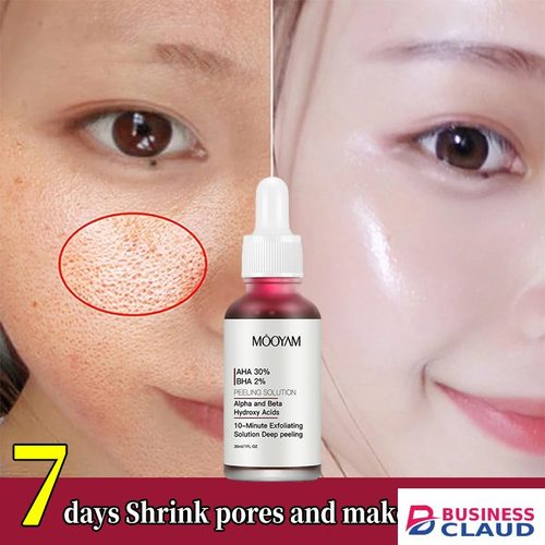 AHA 30%+2% BHA Exfoliant Face Serum Peeling Solution Exfoliating Surface Skin Lighten Skincare Product 30ml - Anti Acne Brightening Exfoliating Shrink Pores Salicylic Acid Facial Skin Care- Product in 1-hot-comb-straightener-electric-hair-straightener-hair-curler-wet-dry-use-hair-flat-irons-hot