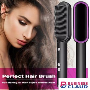 ✅️SHOP NOW ✅️📌ONLY AT Businessclaud 📍🪄WITH SUPER DISCOUNT🪄📍2 In 1 Hot Air Hair Styling Comb Electric Hair Straightener Hot Brush Blow Dry Hair Dryer📍📌