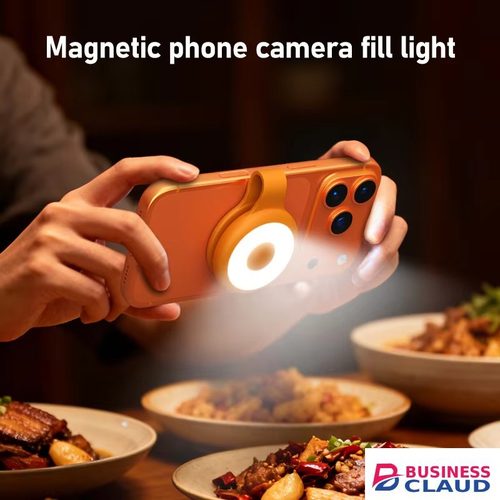 Portable Portable Magnetic Phone Video Light 3 Color Temperature LED Fill Light with Clip for Vlog Live Stream Photography in Cables-led-light-flashlight