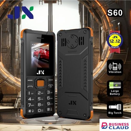 [NEW ARRIVAL] JX S60 DUAL SIM CARD BIG TORCH WIRELESS FM RADIO VIBRATION BIG BATTERY 3200MAH SCREEN 1.77’’ BLUETOOTH GAMES VIDEO MUSIC 2 YEARS WARRANTY MOBILE PHONE ON OFFER KABAMBE BUTTON PHONE