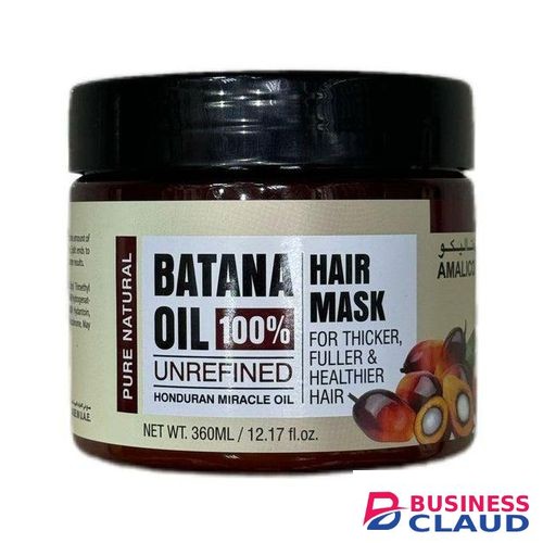 AMALICO 100% Pure Batana Oil Hair Mask – Cold-Pressed, Moisturizing & Scalp-Friendly for Men & Women