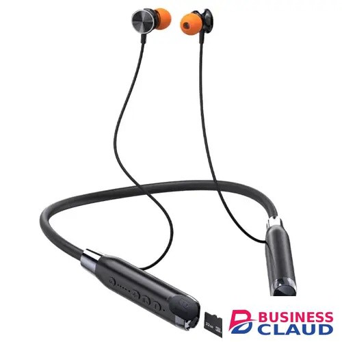 DISCOUNT DEALS!! Amaya EAB-E200D WIRELESS NECKBAND:| Immersive Sound | Noise Cancellation | 60-Hr Playtime | Built-In TF/MicroSD Card | Magnetic Earbuds | Water Resistant | Wireless Earphones Discount Deals in Cable