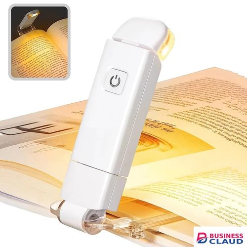 Mini Light Reading Clip Light LED Small Night Light USB Charging Adjustable Brightness Eye Protection Portable in Cable