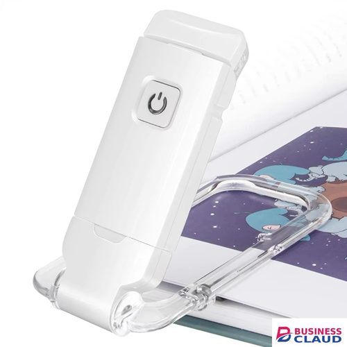 Mini Light Reading Clip Light LED Small Night Light USB Charging Adjustable Brightness Eye Protection Portable in Cable