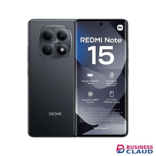 NEW ARRIVAL DEALSREDMI Note 15 6.77" AMOLED Display 8GB + 256GB Dual SIM 108MP main camera 20MP front camera 6000mAh battery 33W screen fingerprint 120Hz Splash, Water and Dust Resistant Smartphone New Arrival in Cable