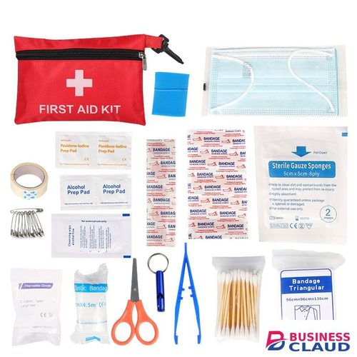 Portable travel rescue kit, emergency rescue small bag, outdoor vehicle-mounted first aid emergency kit set