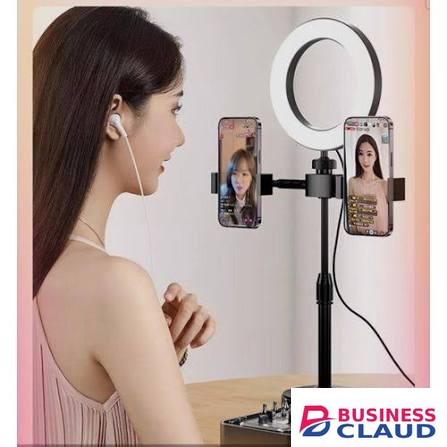 New New Series Live Ring Light – 10-Inch LED Selfie Ring Light with Tripod Stand, Phone Holder & USB Powered in Cable