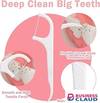 New arrival🚩♦️50pc pack of 2 way dental floss toothpicks New Arrival in 1-hot-comb-straightener-electric-hair-straightener-hair-curler-wet-dry-use-hair-flat-irons-hot