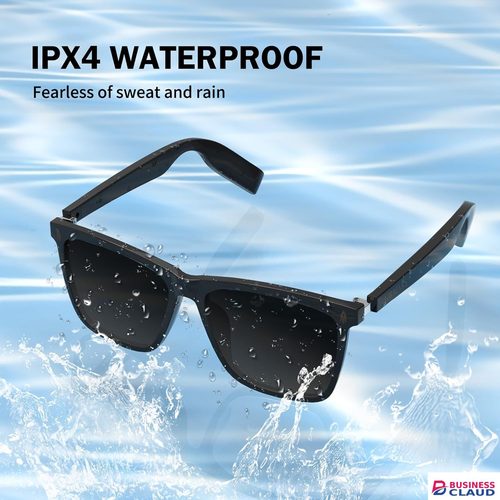 AIRMARS SG8 Smart Glasses for Men and Women with Speaker, Bluetooth Sunglasses with Outdoor UV Protection, Smart Sunglasses Bluetooth 5.4 Support Voice Assistant/Android/Mac/PC in 4-cable