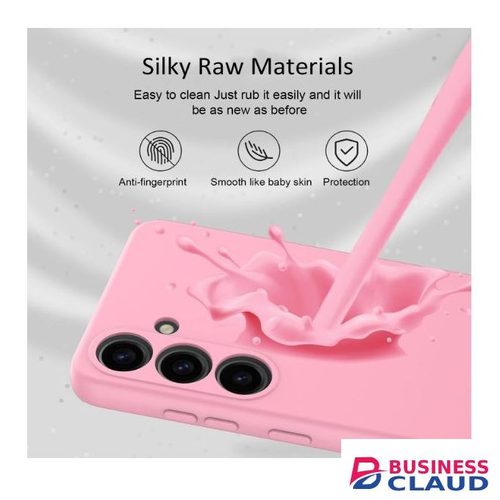Samsung galaxy A07, A17, A06, A16, A26, A36, A56, A57, A37, A25, A35, A55, Cover Luxury High Protection Premium and ORIGINAL Silicone Pink Phone Case.