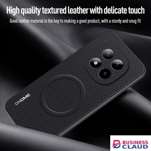Luxury Luxury Business Phone Case for Xiaomi Redmi Note 15 Pro+/Plus 5G (6.83" inch) , Magnetic Leather All-inclusive Back Cover in Cable
