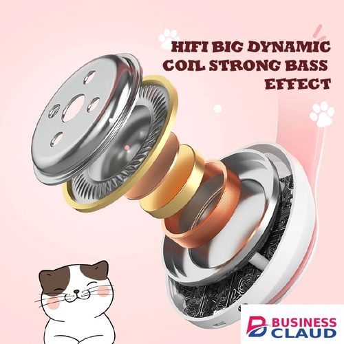 Newly Arrived Flash Lamp Cute Cat Ears Headphone Bluetooth5.0 Stereo With Mic Support TF Card Wireless Kids Girl Earphone Birthday Gift in Cable