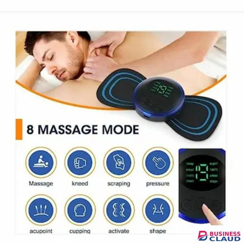 Portable New New smart mini portable ems shoulder and neck pulse cervical massage paste household electric small neck massager rechargeable neck body massage stickers in Kenya-premium-incense-scent