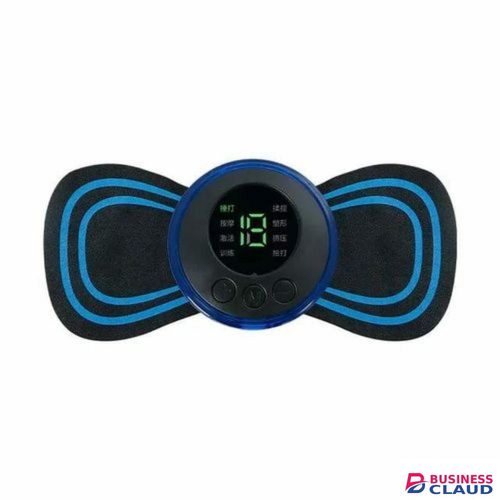 New smart mini portable ems shoulder and neck pulse cervical massage paste household electric small neck massager rechargeable neck body massage stickers