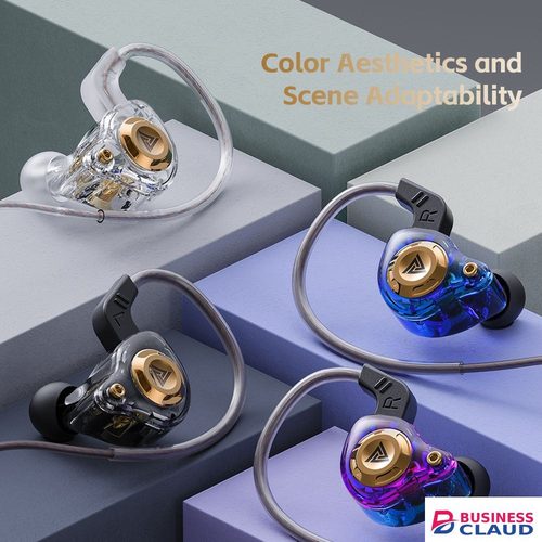Original Original QKZ AK6 SRS Driver HiFi Wired Earphone Race Sport Headphone Bass Stereo Headset Music Earbuds 3.5MM In Ear With Mic Mobile Phone Headphones Sports Earphones For Android Phone QKZ Original Bud in Cable
