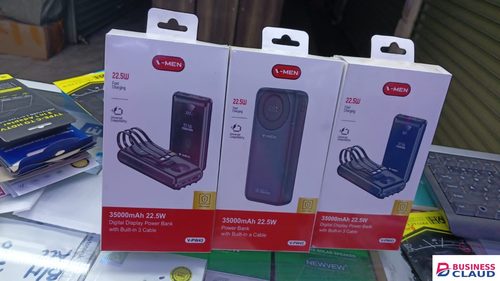 🔋✨ NEW ARRIVALS – VMEN POWER BANK – HIGH CAPACITY PORTABLE FAST CHARGING POWER BANK WITH DUAL USB OUTPUT FOR SMARTPHONES, TABLETS & OTHER DEVICES ✨🔋