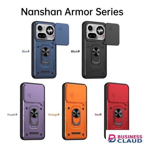 Luxury Slide Camera Lens Case Protective Cover for Nothing Phone (4a) Pro Magnetic Kickstand Phone Case