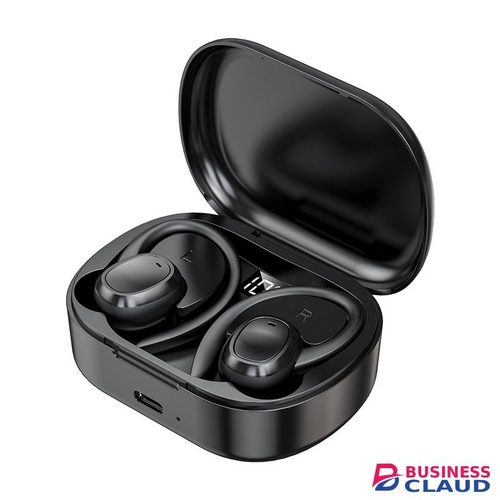 New S260 Bluetooth headset with compartment digital display binaural hanging in-ear sports Earphones with mic hanging ear design Wireless earbuds wireless earphone headphone earpods gaming ear buds