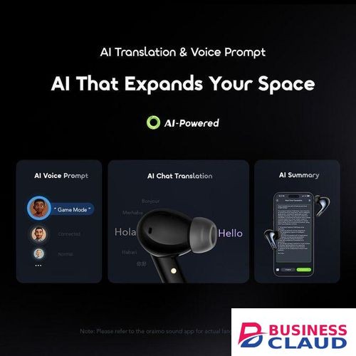 Oraimo SpaceBuds 2 OTW-631 True Wireless Earbuds 52dB Hybrid ANC Bluetooth 6.0 AI Translation Spatial Audio 45H Playtime HavyBass IP54 Fast Charging Kenya in Cables-led-light-flashlight