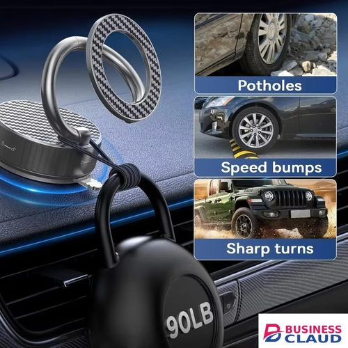 New 2026 New Vacuum Suction Cup Car Magnetic Stand Super Magnetic Mobile Phone Holder for Navigation 2026 in Cable