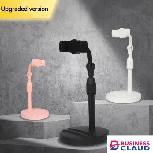 New New Dual Slot Mobile Phone Stand for Live Streaming and Live Broadcast, Stretchable Desk Table Phone Holder Mount, Adjustable Support Stand for Cell Phones, Ideal for Dual Screen Recording and Multi-D in Cable