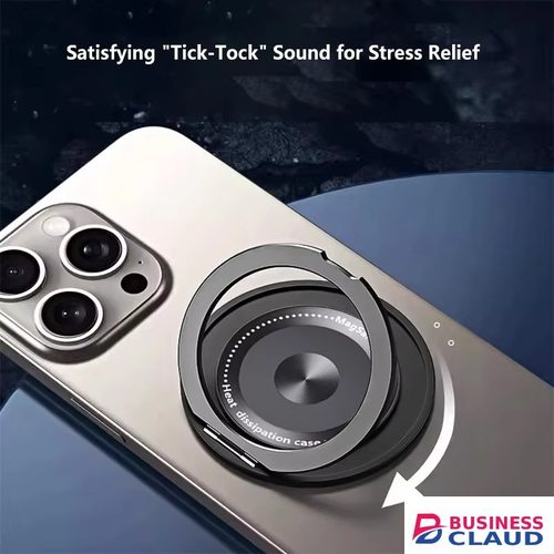 New New Ultra-thin 360 Degree Rotating Phone Holder Adhesive Lazy Universal Magnetic Back Sticker Stand Accessories Finger Ring in Cables-led-light-flashlight