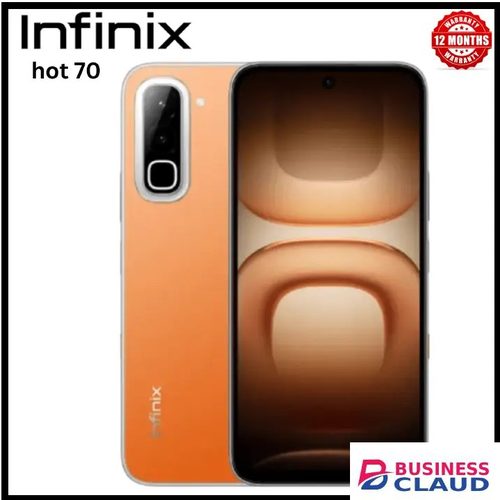 [NEW ARRIVAL] INFINIX HOT 70 ROM 128GB+RAM 4GB SCREEN 6.78’’ BATTERY 6000 MAH REAR CAMERA 50MAH FRONT 8MP DUAL SIM CARD 1 YEAR WARRANTY SMART PHONES ON OFFER ANDROID 16 New Arrival in Cables-led-light-flashlight