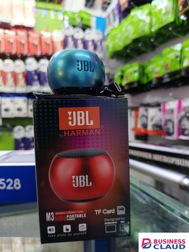 Portable LIMITED TIME OFFER!! JBL M3 mini PORTABLE BLUETOOTH SPEAKER, TF CARD , 4HOURS OF PLAY BACK TIME, BLUETOOTH CONNECTION UPTO 10M DISTANCE, Built-in microphone and a multi-function button Limited time offer in Cable
