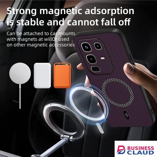 Luxury Luxury 3D Texture Phone Case for Infinix Note 50S 5G [Built-in Magnetic Ring] Wireless Charging Cover in Magnetic-ring-wireless-charging-cover