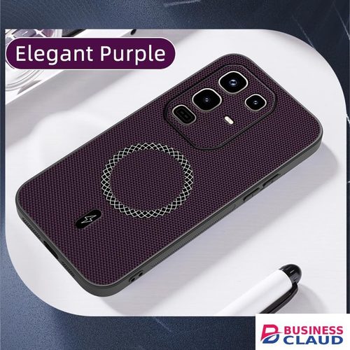 Luxury Luxury 3D Texture Phone Case for Infinix Note 50S 5G [Built-in Magnetic Ring] Wireless Charging Cover in Magnetic-ring-wireless-charging-cover