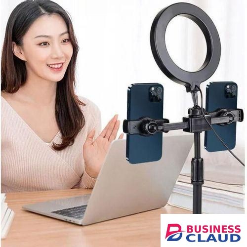 Professional Best Ring light Universal Dual Position Mobile phone Clip Mini Metal Desktop Multi-function Tripod Bracket Holder for iPhone Phone Live Bracket in 1-selfie-stick-tripod-stand-with-bluetooth-remote-extendable-height-square-ring-light-360-rotating-phone-holder-for-smartphone