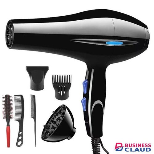 Professional Professional Low-Noise Hair Dryer: High-Power Hot & Cold Air Styling Tool for Home Use, with 6-Piece Gift Set in Kenya-premium-incense-scent