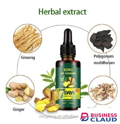 [Special Offer]7 Day King Of Ginger Germinal Hair Oil Growth Essence.