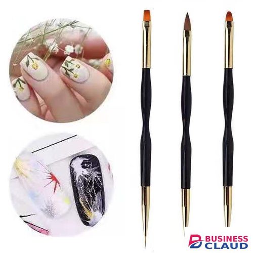 3Pc/set Double End Nail Line Brush Painting Drawing Pen Ultra-thin 3D Tips DIY UV Gel Flowers Design Nail Art Salon Manicure Tools Design in Kenya-premium-incense-scent