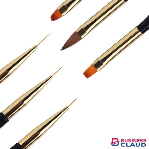 3Pc/set Double End Nail Line Brush Painting Drawing Pen Ultra-thin 3D Tips DIY UV Gel Flowers Design Nail Art Salon Manicure Tools