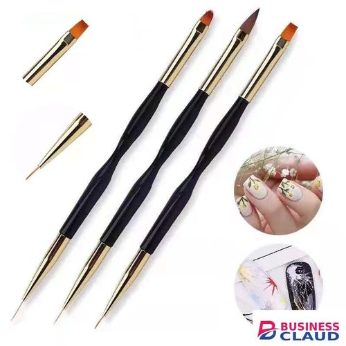 3Pc/set Double End Nail Line Brush Painting Drawing Pen Ultra-thin 3D Tips DIY UV Gel Flowers Design Nail Art Salon Manicure Tools Design in Kenya-premium-incense-scent