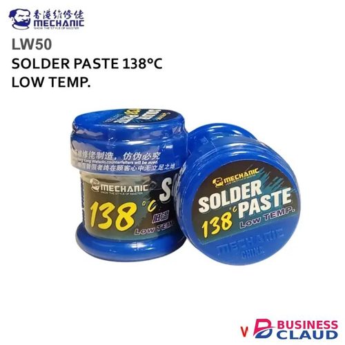 Original Best Original Mehanic LW50 Solder Paste 138?C Low Temperature Paste Best For Reballing IC and Chips Mobile Repair Paste in Cables-led-light-flashlight