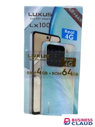 LUXUS LX100 STORAGE 64GB ROM+4GB RAM SCREEN 6.6’’ CAMERA FRONT:8MP+BACK:20MP SIDE FINGERPRINT FACE UNLOCK BATTERY 4500MAH TYPE-C CHARGER 4G NETWORK SMART PHONE ANDROID 14 SMART PHONE ON OFFER New Arrival in Cable