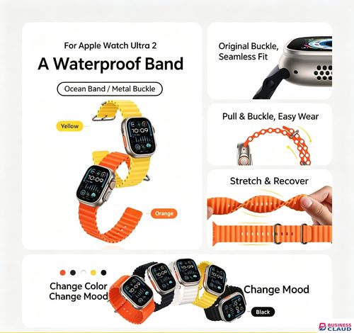 Smart Watch – 2.20" Big Display, Bluetooth Call, Fitness Tracker, Waterproof Smartwatch for Men & Women | Compatible with iOS & Android | Affordable Watch for Daily Use in Kenya & Africa in Cable
