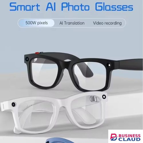 Smart Glasses AIMB S2 Max 500W Pixels HD Camera AI Translation Video Recording Voice Bluetooth Music Call Sunglasses Wearable Bluetooth Calling, AI Translation, Advanced Intelligent Wearable Eyewear in Out-triple-output-led-torch