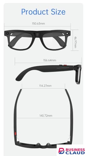 Smart Glasses AIMB S2 Max 500W Pixels HD Camera AI Translation Video Recording Voice Bluetooth Music Call Sunglasses Wearable Bluetooth Calling, AI Translation, Advanced Intelligent Wearable Eyewear