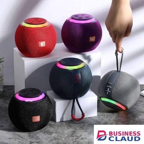 XERTMT JK-1267 LED Wireless Portable Bluetooth Speaker with RGB Lights, Powerful Sound, Rechargeable Battery and Compact Design