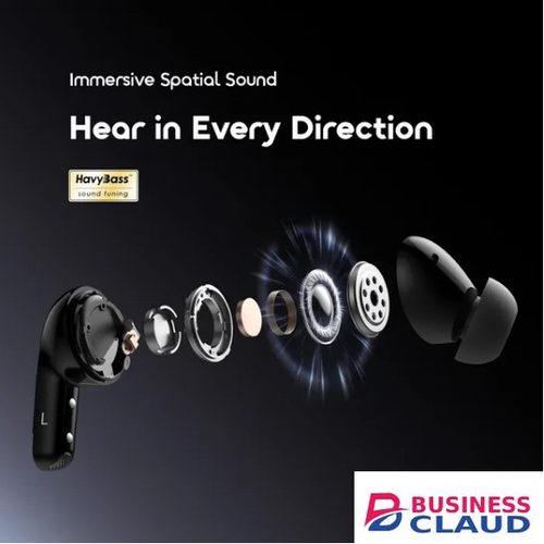 Businessclaud Anniversary Oraimo SpaceBuds 2 AI Smart 45hrs Playtime True Wireless Earbuds AI Translation & Voice Prompt Infinite Light Effect Smart Remote Control on Case in Out-triple-output-led-torch