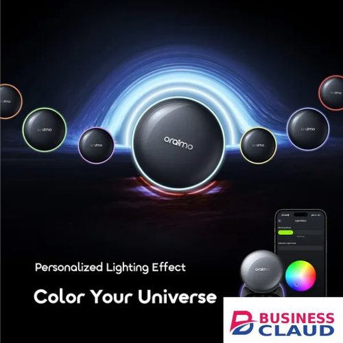 Businessclaud Anniversary Oraimo SpaceBuds 2 AI Smart 45hrs Playtime True Wireless Earbuds AI Translation & Voice Prompt Infinite Light Effect Smart Remote Control on Case in Out-triple-output-led-torch