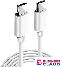 Original 60W USB-C to USB-C Fast Charging Cable – 1M Braided Type-C Charger for iPhone 15/14/13/12 Pro Max, Samsung Galaxy, Xiaomi & More