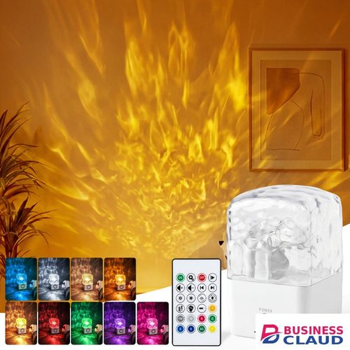 Bluetooth Speaker with Deep Bass, Water Ripple RGB Ambient Light & Night Lamp, 360° Surround Sound, Music Sync, Remote Control, Bedside Decor for Bedroom Living Room Home Office Gift in Out-triple-output-led-torch