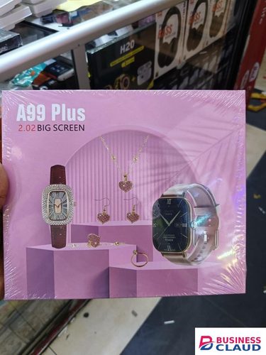 LIMITED TIME OFFER!! A99 PLUS SMARTWATCH, BLUETOOTH CALL & RECEIVE, UPTO 3DAYS OF ACTIVE, MAGNETIC CHARGING, HEALTH AND MONITOR TRACK, EXTRA GIFTS: jewellery, metallic & silicone strap, Digital watch Limited time offer in Cables-led-light-flashlight