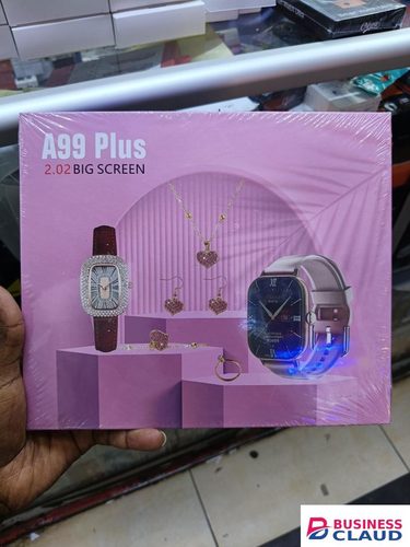 LIMITED TIME OFFER!! A99 PLUS SMARTWATCH, BLUETOOTH CALL & RECEIVE, UPTO 3DAYS OF ACTIVE, MAGNETIC CHARGING, HEALTH AND MONITOR TRACK, EXTRA GIFTS: jewellery, metallic & silicone strap, Digital watch Limited time offer in Cables-led-light-flashlight