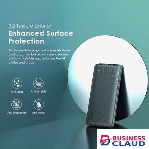 Oraimo PowerFlow B11 OPB-1102 10000mAh Power Bank – 15W Fast Charging, Type-C Input & Output, Triple Output Ports & Slim Design in Cable